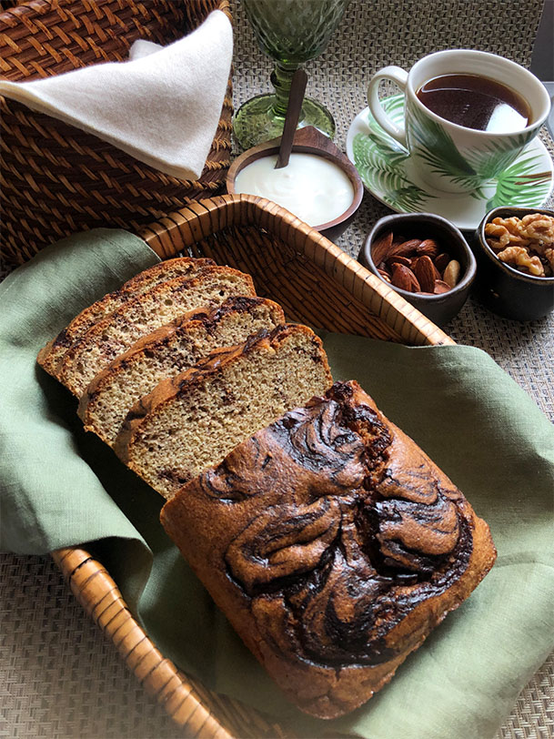 Pan con Cacao apto para dieta Keto